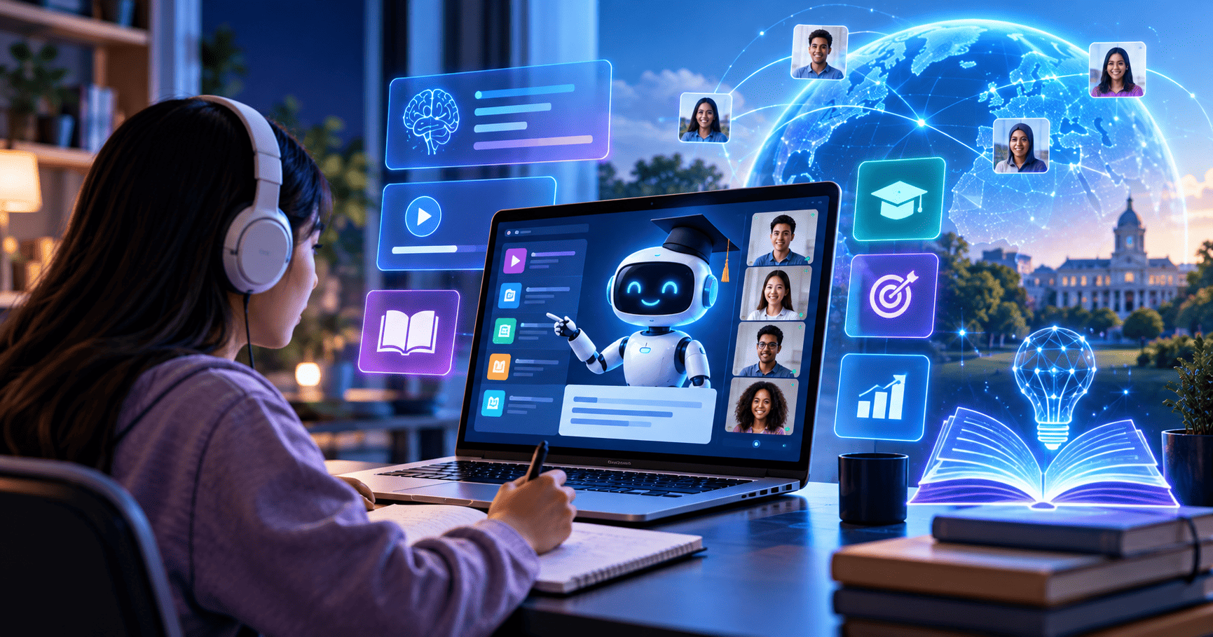 AI-Powered Online Learning: Personalizing Education at Scale