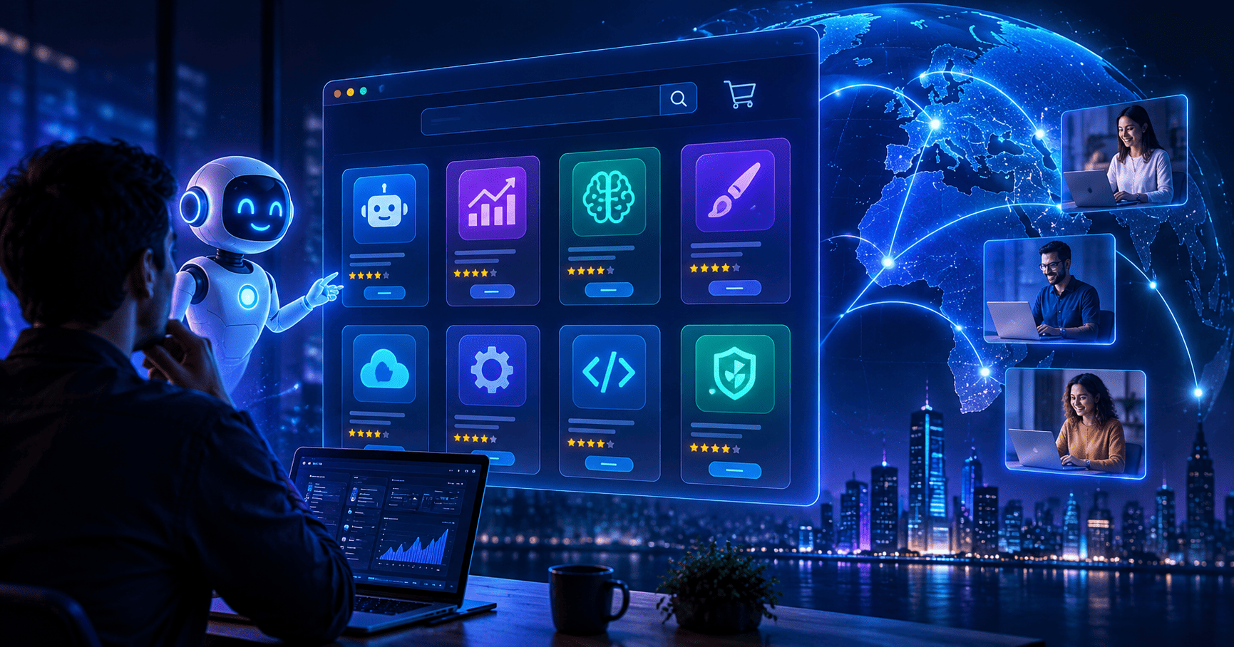 The Rise of AI-Powered Web Application Marketplaces